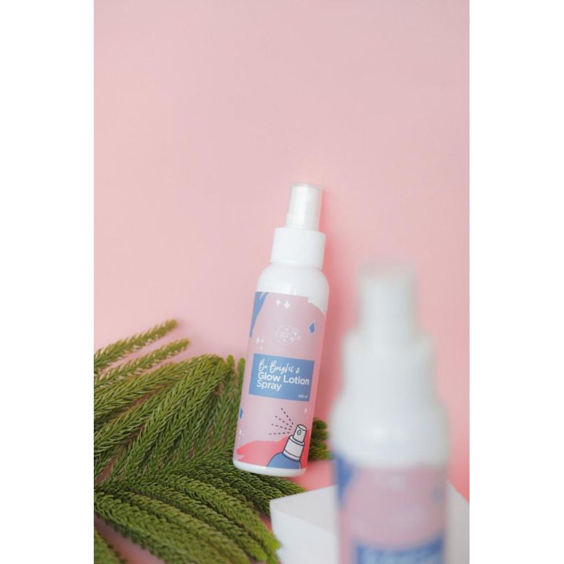 Glow Lotion Sprey OhMySkin/Pemutih Badan