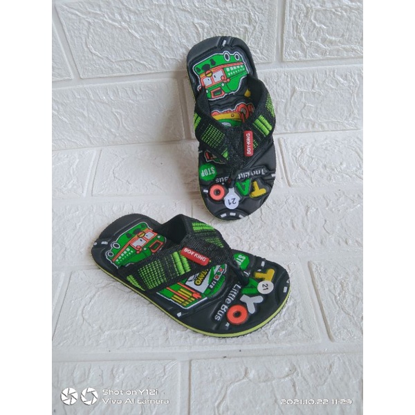 sandal japit anak termurah sandal tayo boyking size 21-32