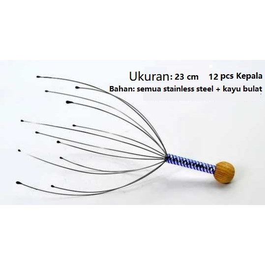 Alat Pijat Kepala Bokoma - Head Massager