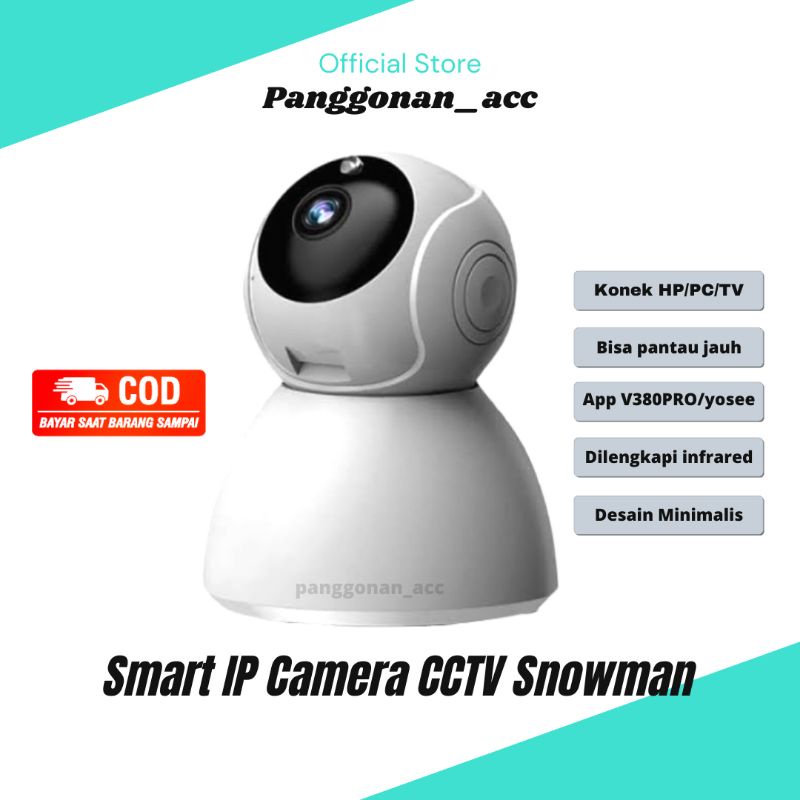 Smart ip camera CCTV Snowman original 1080P Wireless full HD