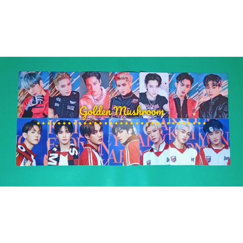 SuperM photocard sticker pc taeyong mark lucas ten baekhyun kai taemin shinee exo nct album brochure