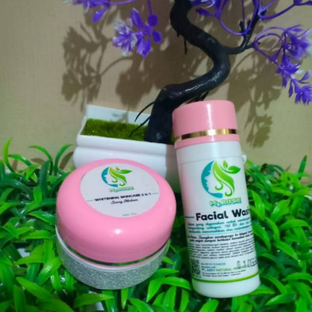 Skincare wajah my rose  . Faciall wash dan cream 2in1