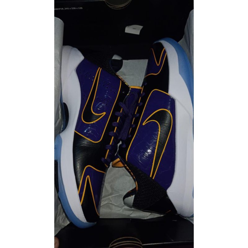 NIKE KOBE 5 PRORTO LAKERS