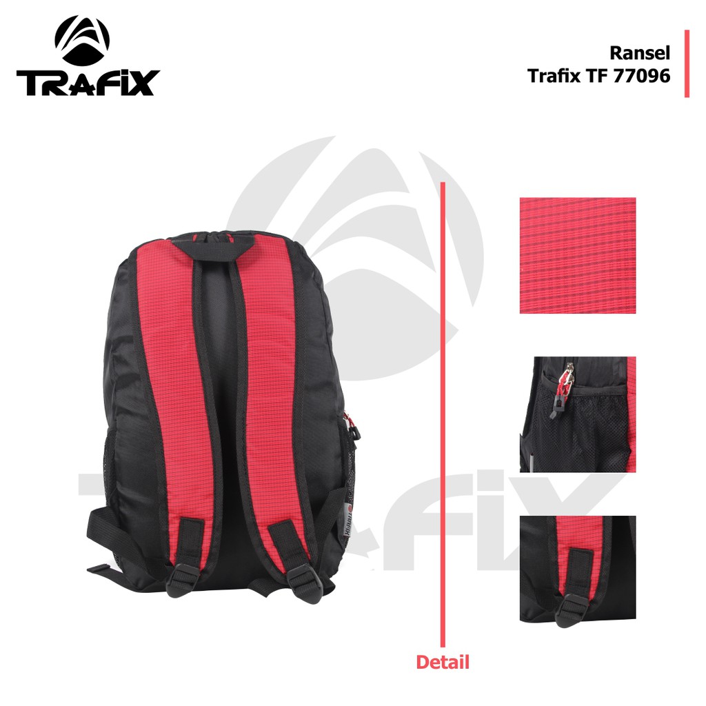 [KLIKTAS] Tas Ransel Laptop ringan TRAFIX - TF 77096 - Backpack ABG stylish