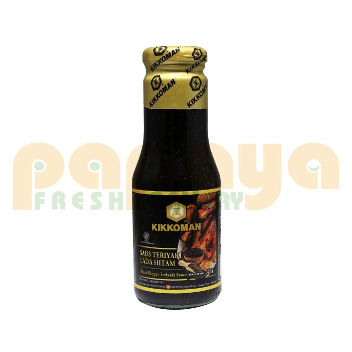 

KIKKOMAN SAUCE TERIYAKI LADA HITAM 300GR PCS