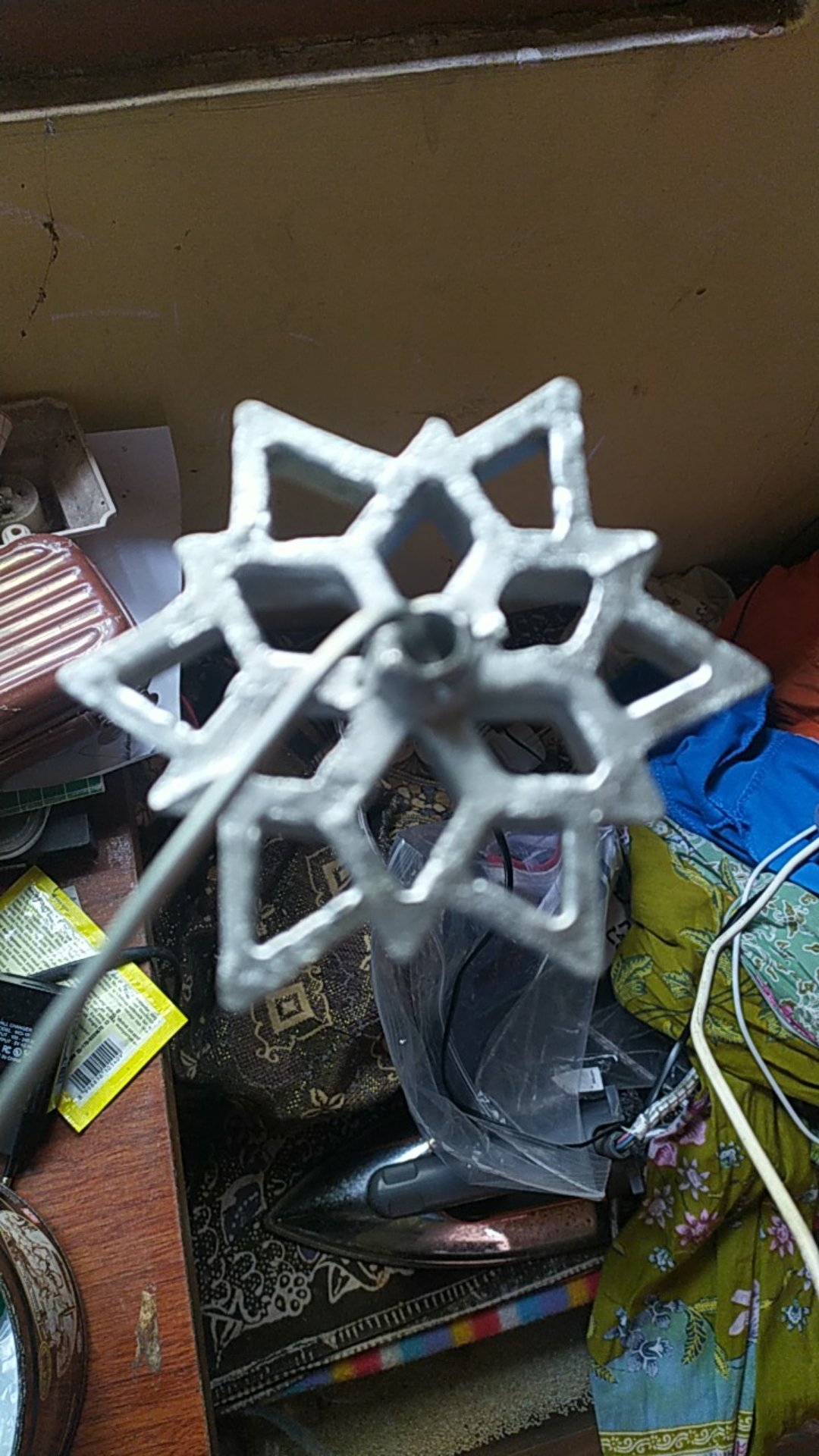 Cetakan Kembang Goyang Bintang Susun 8cm