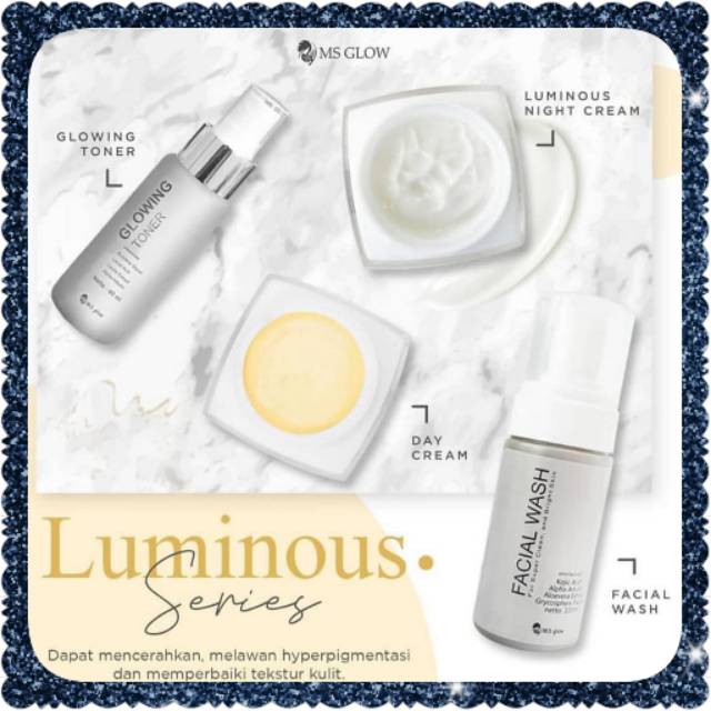 Paket Luminous Basic/skin care Aman untuk Ibu Hamil dan Menyusui,BPOM dan Halal