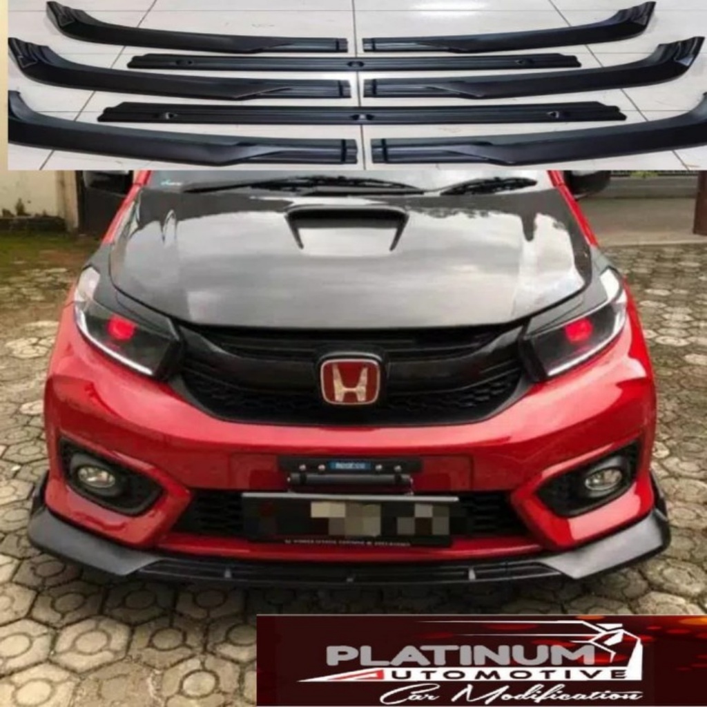 Lips winglet new honda brio