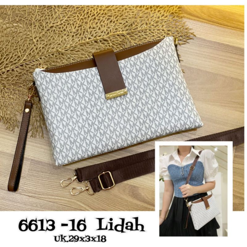 Tas Selempang 6613 Lidah Double Strap