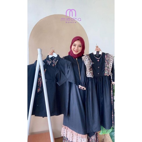 Sarimbit Family Premium Danella by Miedha Busana|Gamis Casual|Gamis Modrn Elegan|Gamis Syari|Dress P