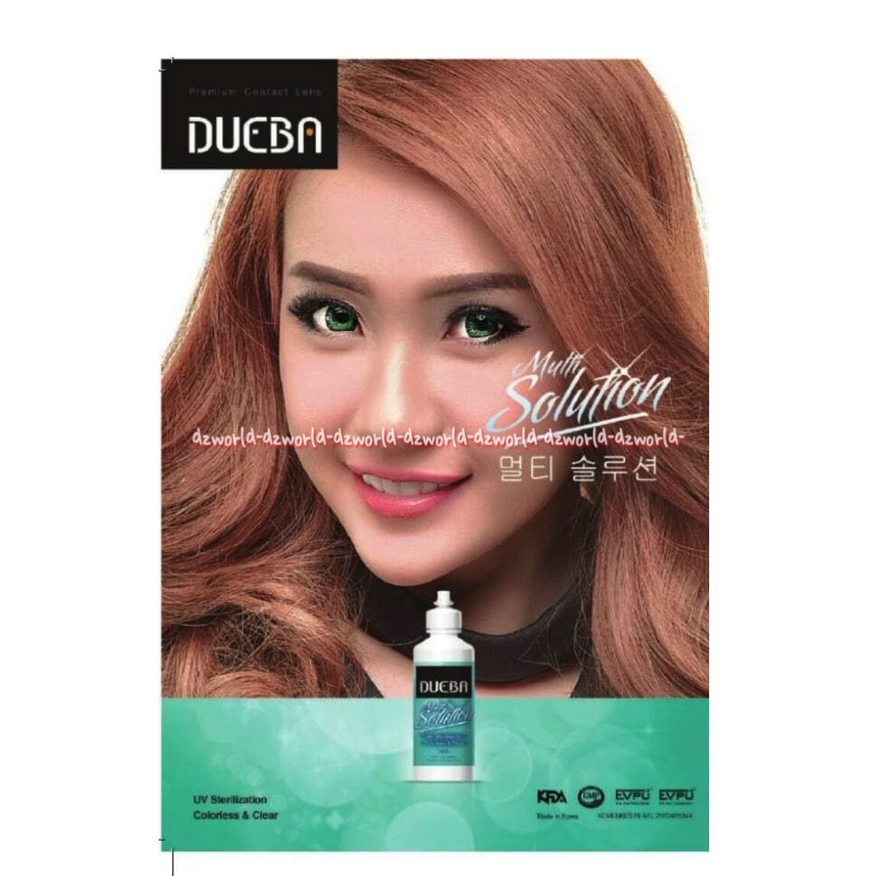 Dueba Multi Solution UV Sterilization 160ml Cairan Pembersih Lensa Cairan Softlense