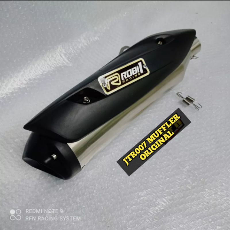 Silincer selencer Knalpot ROB1 ROB 1 inlet 50mm Nmax aerox lexi vario beat scoopy Fino xeon cbr 150r