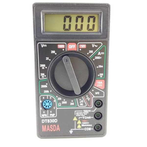 MULTI TESTER DIGITAL MASDA DT830D ADA BUZZER - DIGITAL MULTIMETER / MULTI METER / MULTITESTER