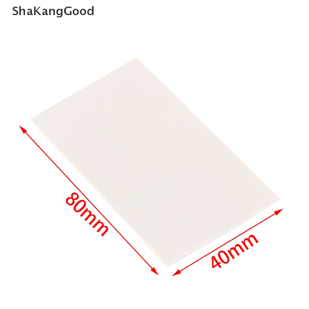 Skid 1pc Pad Thermal Silikon Konduktif Pendingin CPU / GPU Kualitas Tinggi