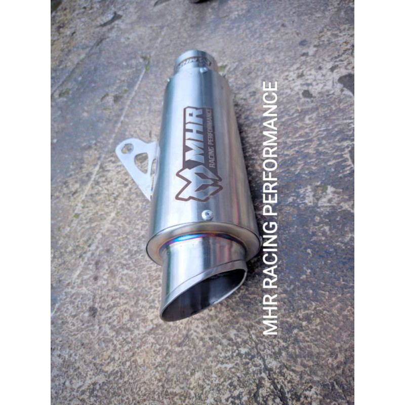 PROMO Silincer Knalpot MHR RACING Gratis Laser Nama Inlet 50