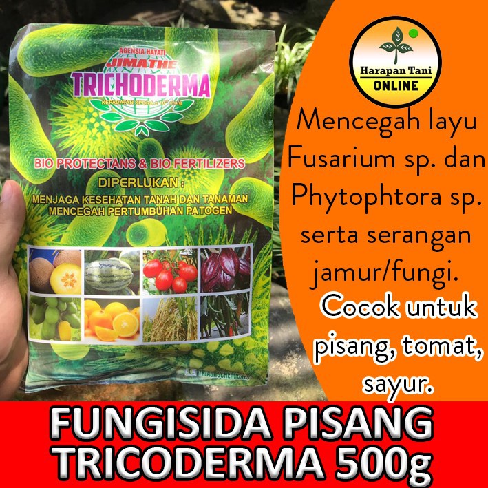 Trichoderma 500g | Fungisida Tanaman | Fungisida Pisang, Tomat, Sayur, dll