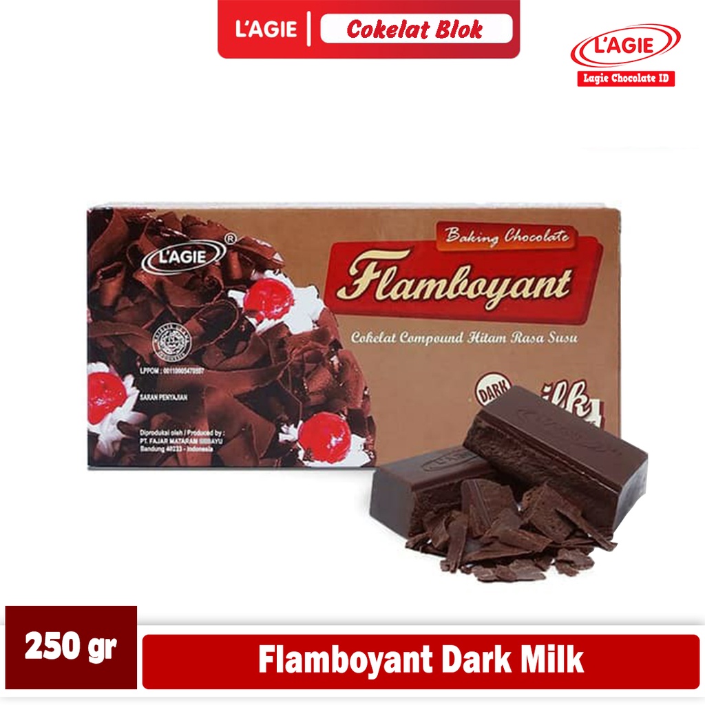 

LAGIE FLAMBOYANT DARK MILK 250GRAM