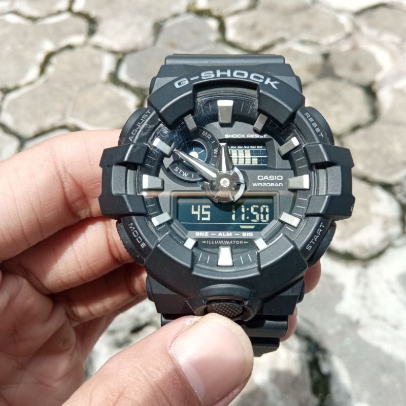 Jam tangan Gshock G-Shock GA 700 GA-700 Original Ori Second Preloved Bekas