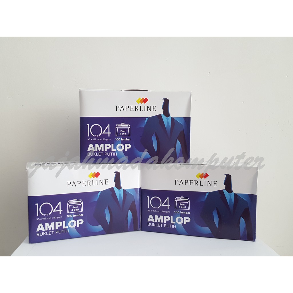  Amplop Putih  Polos Paperline PPS 104 Shopee Indonesia