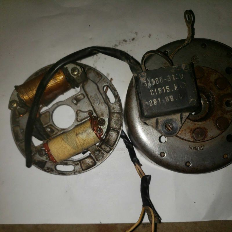 spul magnet spul magnit pengapian suzuki RC pnp 2tak satria RU HIU LUMBA