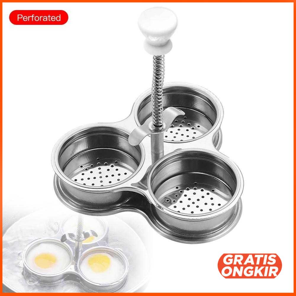 Mesin Rebus Telur Egg Poacher Perforated Hole - YD16