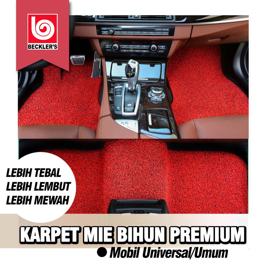 Karpet Mobil Mie Bihun Universal / Umum ( Semua mobil bisa) Non bagasi - 4 Warna