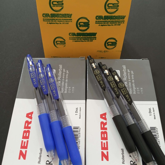 

Gel Pen SARASA CLIP/ Pulpen Gel SARASA/Pulpen Zebra SARASA (Satuan)