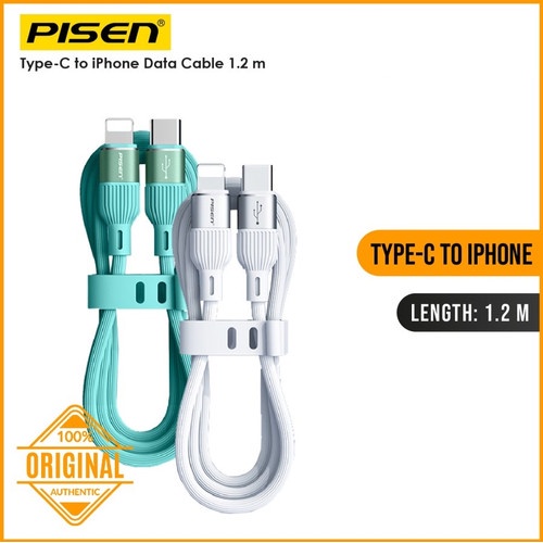 Cable Pisen Kabel Type-C to Lightning iP 1.2 M - LT-TC06