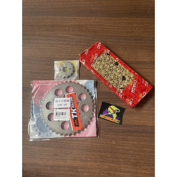 Jual Gear set satria Fu new facelift satria Fu lama barong TK Racing