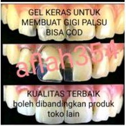 READY  TEMPTOOTH /GEL PENAMBAL GIGI BOLONG/PEMBUAT GIGI PALSU/ LEM GIGI PALSU