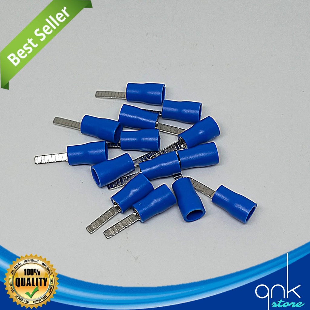 Skun Kabel Chip Tusuk DBV 2-10  Kabel 1.5~2.5mm SL. (Biru)