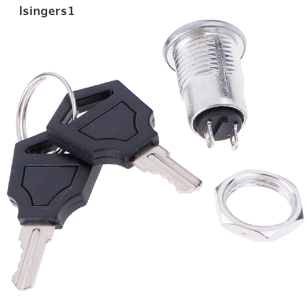 (lsingers1) 1pc Tombol Switch ON / OFF Mini 12mm Untuk KS-02 KS02 3A 250V