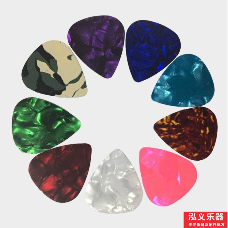 Pick Gitar Pearloid Celluloid Guitar Plectrum Satuan Alice