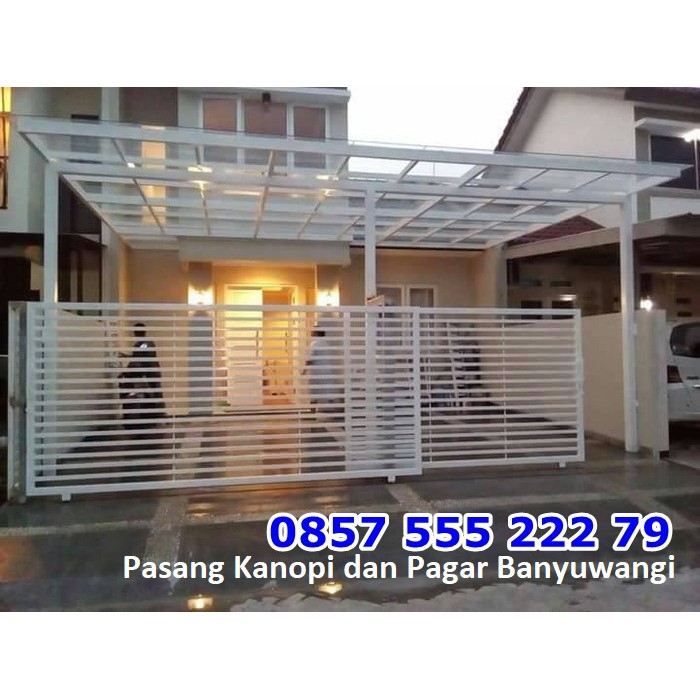 Jasa Pasang Kanopi dan Pagar Banyuwangi