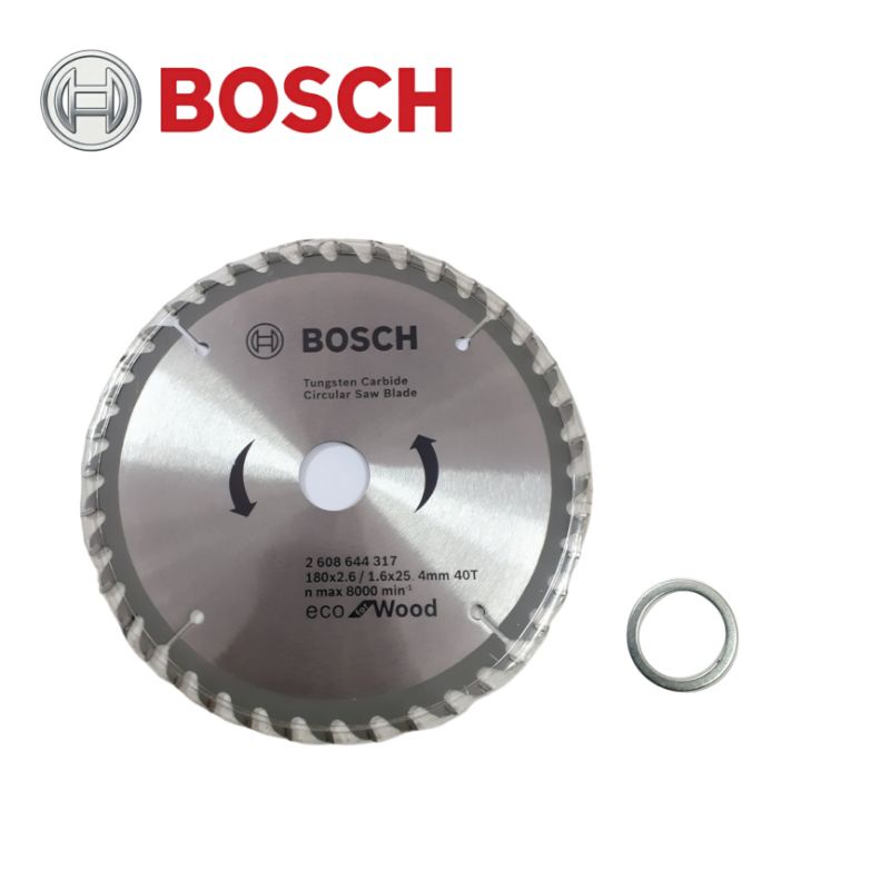 BOSCH Mata Gergaji Circular / CIRCLE SAW 7 X 40 T/ BOSCH ECO ORIGINAL POTONG KAYU