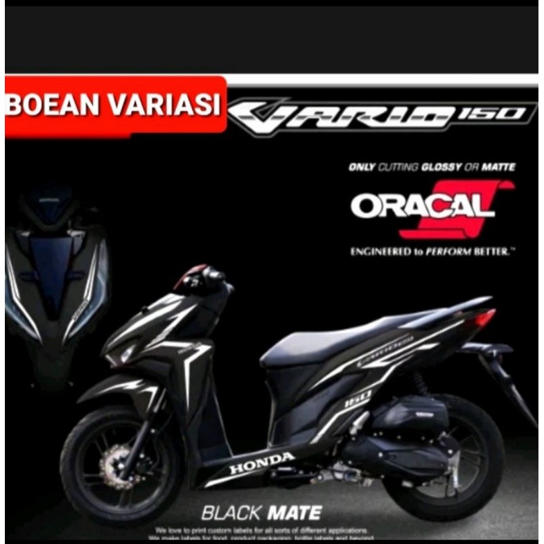 cutting sticker vario 150 all vario 150 new striping vario 150