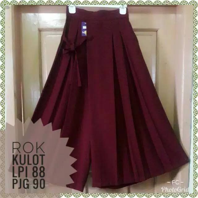 CELANA KULOT HUSNA TALI KANCING