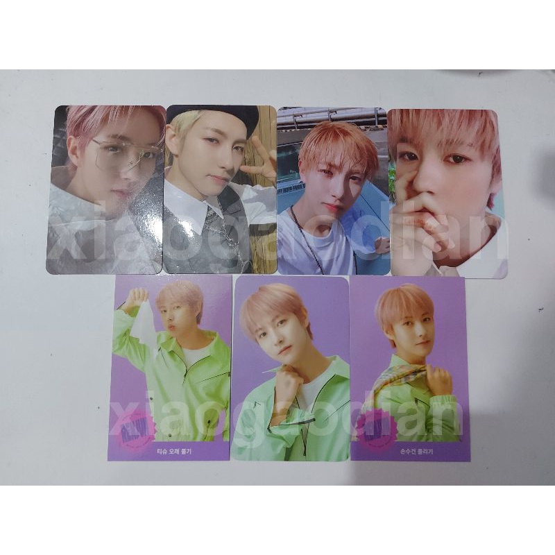PHOTOCARD RENJUN WE GO UP RELOAD ROLLIN NCT 2020 RESONANCE FUTURE CANDYLAB VER 2 SEASON GREETING 202