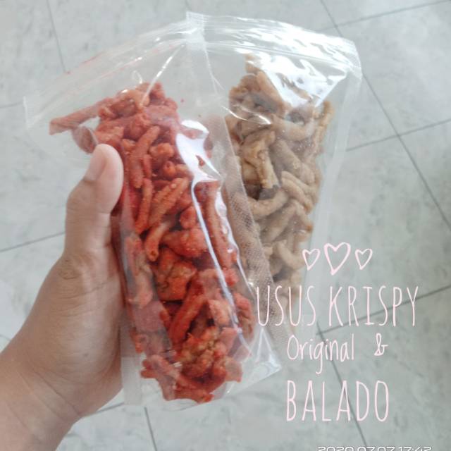 

Usus Krispy Kemasan Pouch
