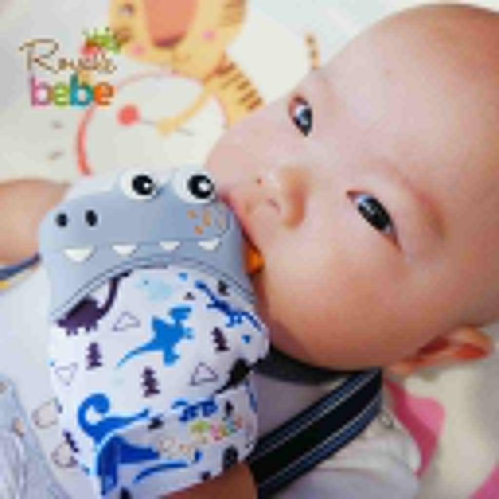 ROYALE BEBE BITE ME TEETHING MITTEN / GIGITAN BAYI ROYALE BEBE BPA FREE