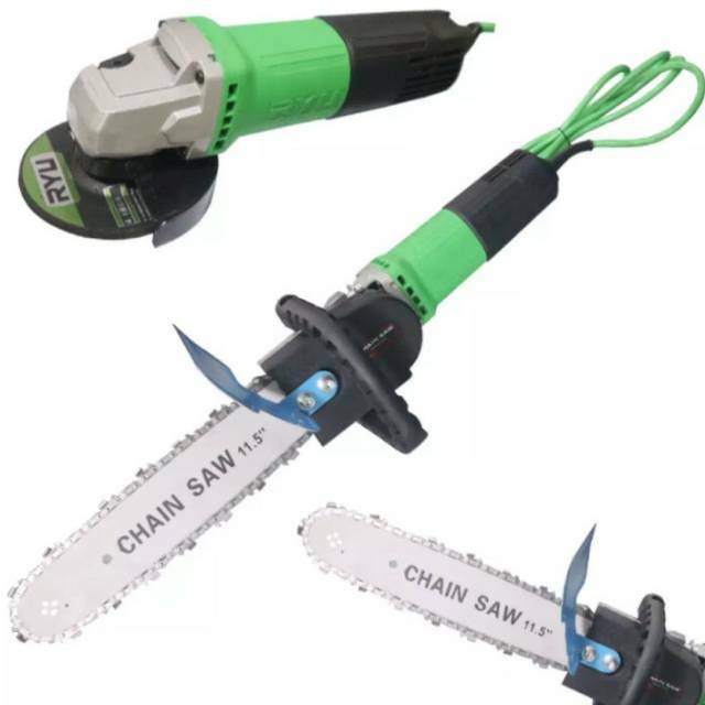 Chainsaw Stand chain saw adaptor Gergaji rantai Xenon konverter by Mollar untuk mesin Gurinda Senso