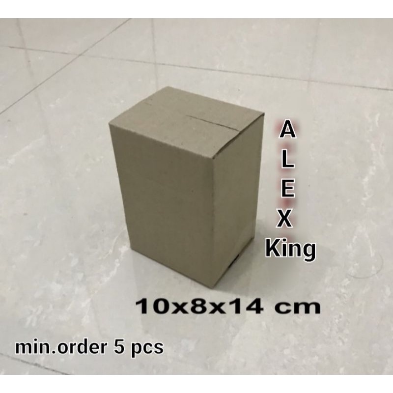 

Kardus / box / 10x8x14 cm / karton packing polos baru ST