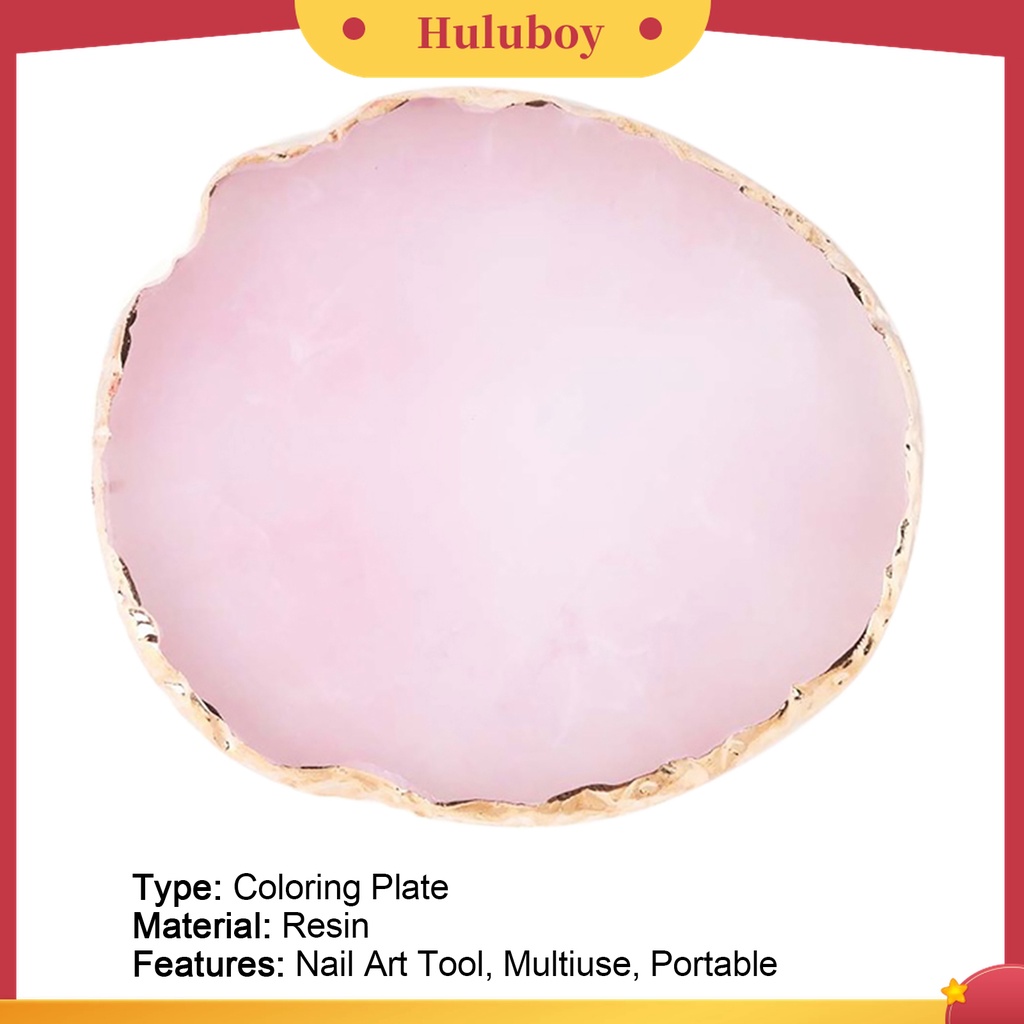 Huluboy Huluboy♡ Palet Resin Untuk Mencampur Warna Kutek / Foundation