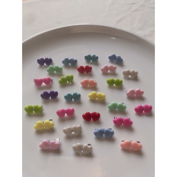 Bros imut per pcs / bros dagu mini / bros clay / bros mini / bros karakter / bros cantik-Love 1