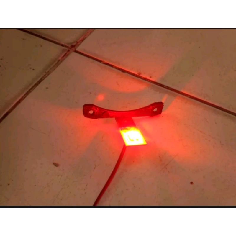 lampu LED devil eyes proji merek OSRAM terang.