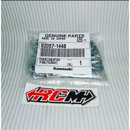 RANTE RANTAI KAMPRAT TIMING TEMING CHAIN CAM KAZE ORI ORIGINAL KAWASAKI KGP ASLI 92057-1448