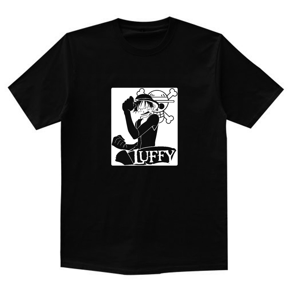 KAOS ANIME TOPI JERAMI BAJAK LAUT LUFFY ONE PIECE MANGA  D.LUFFY ZORO MONKEY RORONOA NAMI USOPP SANJ