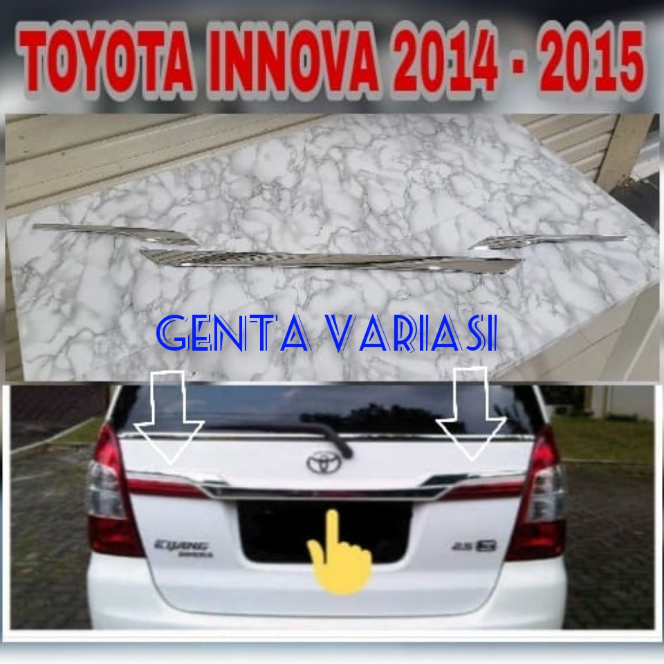 Trunk Lid Mobil Toyota Innova  / List Pintu Bagasi Mobil