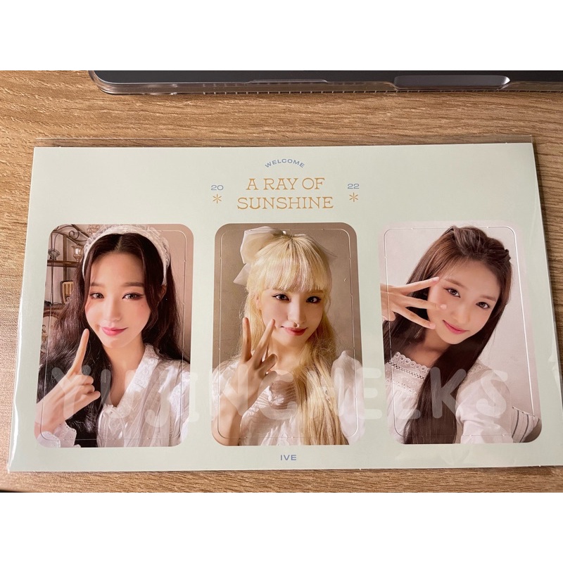 bene ssq ive welcome package welkit 2022 wonyoung liz leeseo