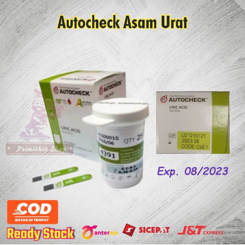 Autocheck Asam urat / Autocheck Uric Acid / autocek asam urat / autocek uric acid